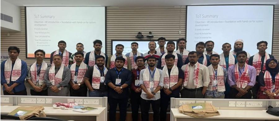 Training session at IIT Guwahati