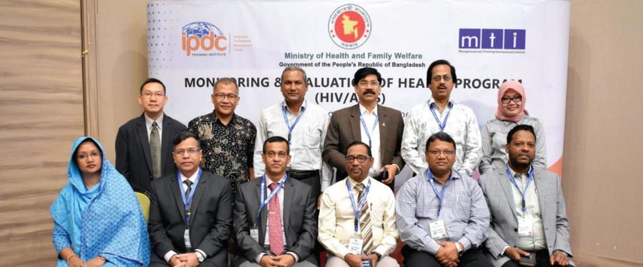 AIDS and STD Program (ASP) officials during training
