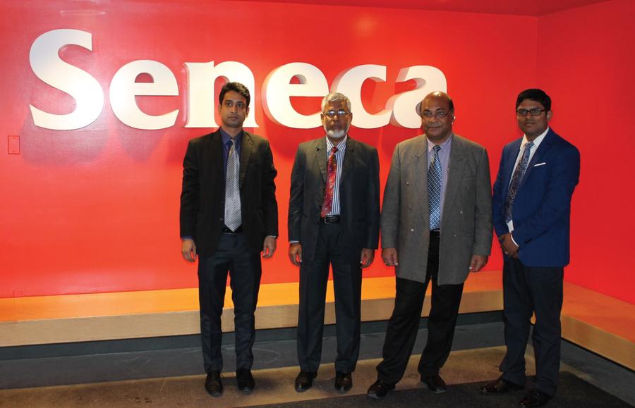 Presentation session on ICT Division of Bangladesh by the Secretary at Seneca College, Canada