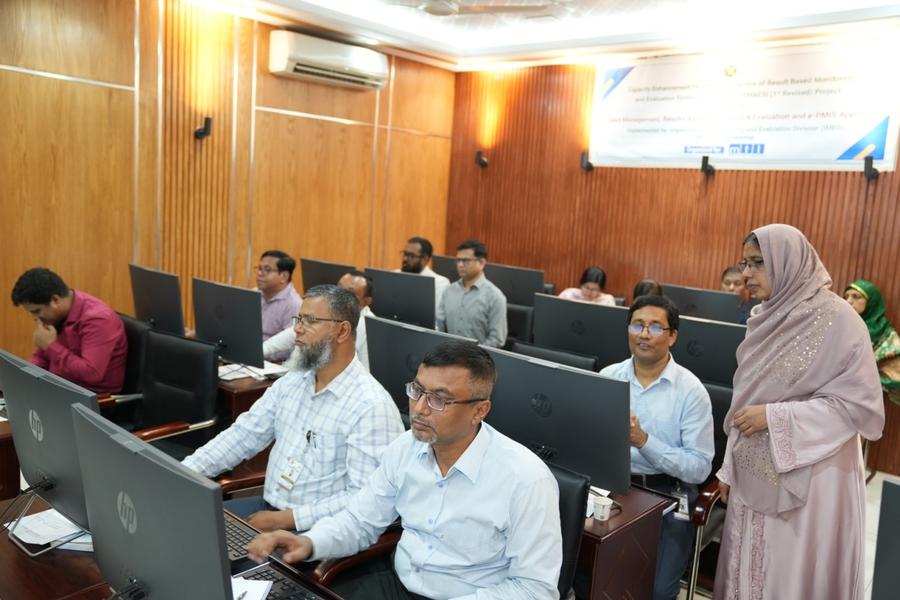 A practical session on the e-PMIS application
