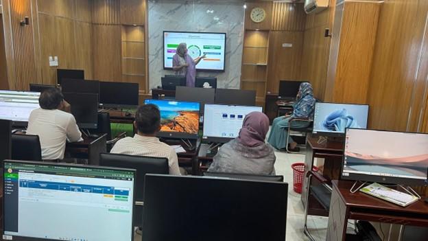 A practical session on the e-PMIS application