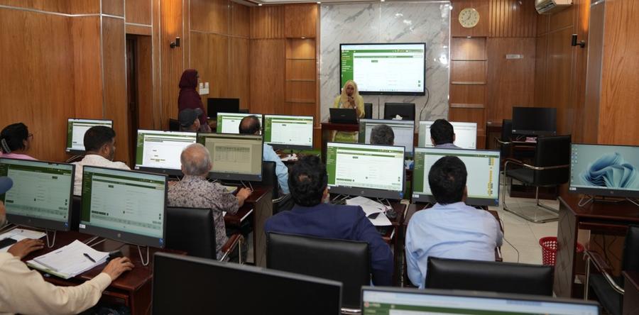 A practical session on the e-PMIS application