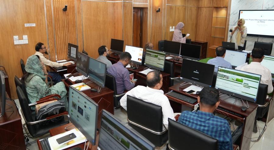 A practical session on the e-PMIS application