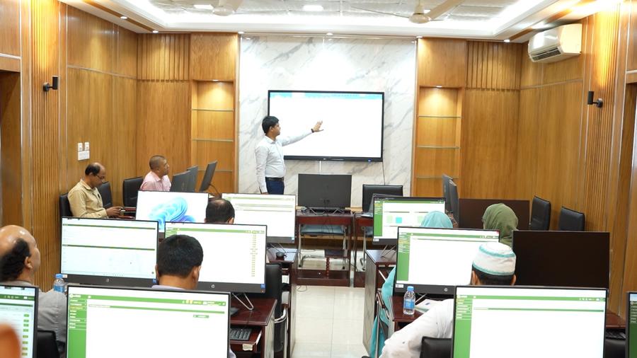 A practical session on the e-PMIS application