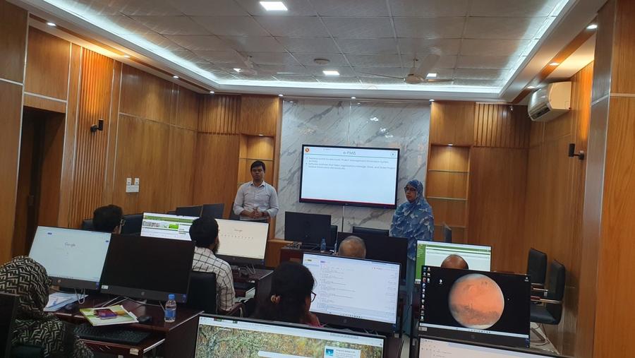 A practical demonstration on the e-PMIS platform