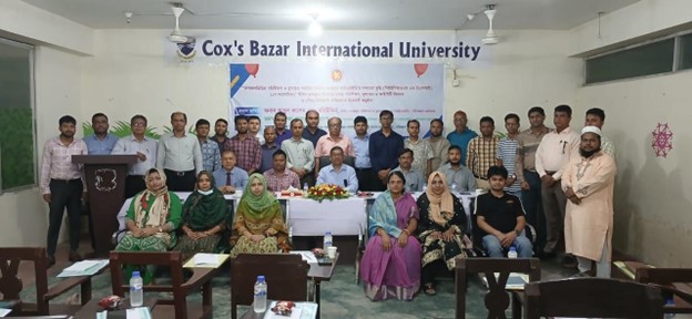 Group photo of the IMED training participants in Cox's Bazar