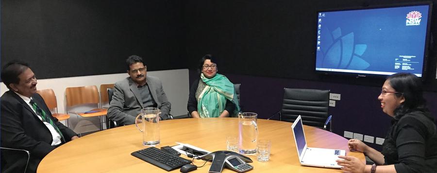 Discussion Session at the Department of Civil and Environmental Engineering, University of Auckland