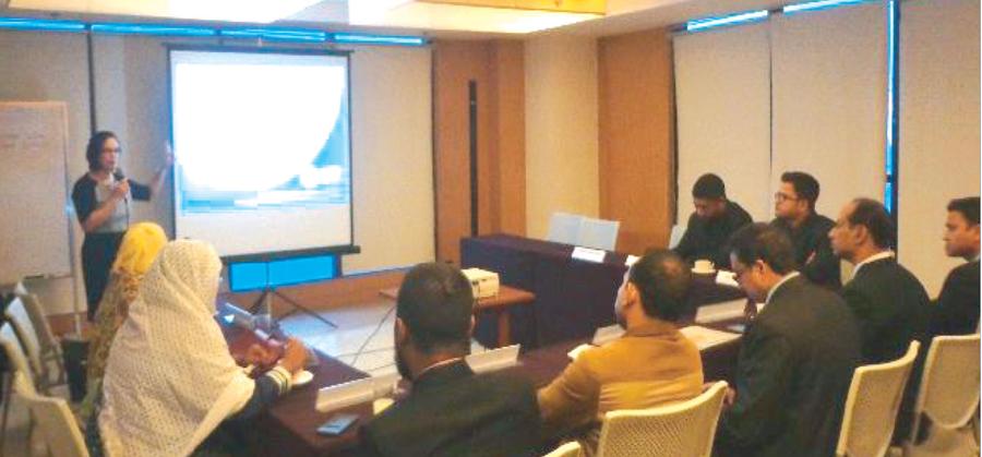Pre-Briefing Session in Dhaka for the IMED Program
