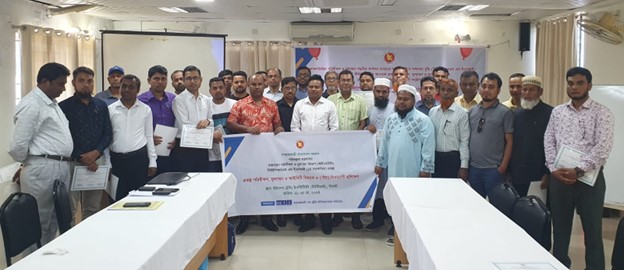 Group photo of the IMED training participants in Sylhet