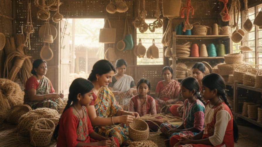A training session for women entrepreneurs in the agro-processing sector