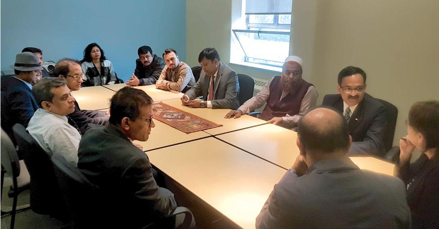 Discussion on Food Safety & Security at the Ryerson University, Toronto, Canada