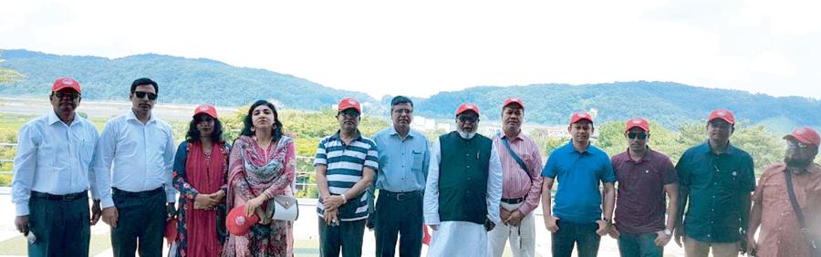 Honorable Minister A.K.M Mozammel Huq MP in Seoul, South Korea