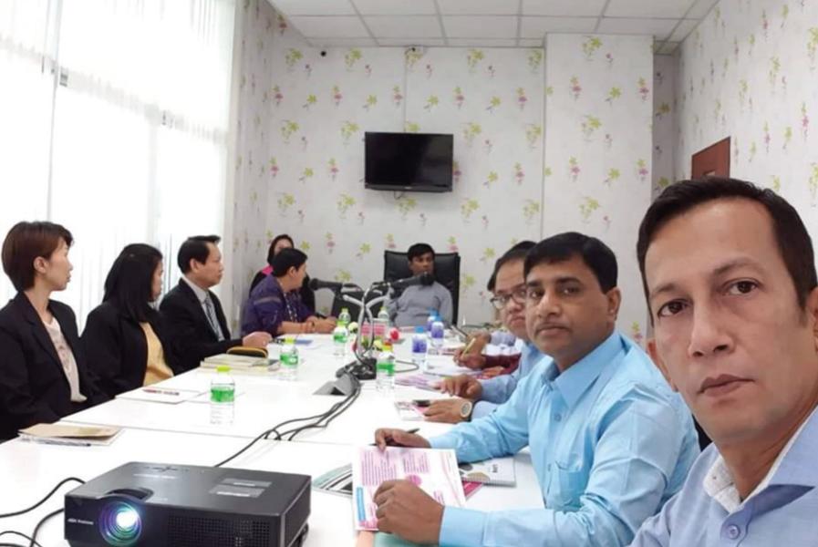 Visit of the Director General of Social Services and other officials in Thailand