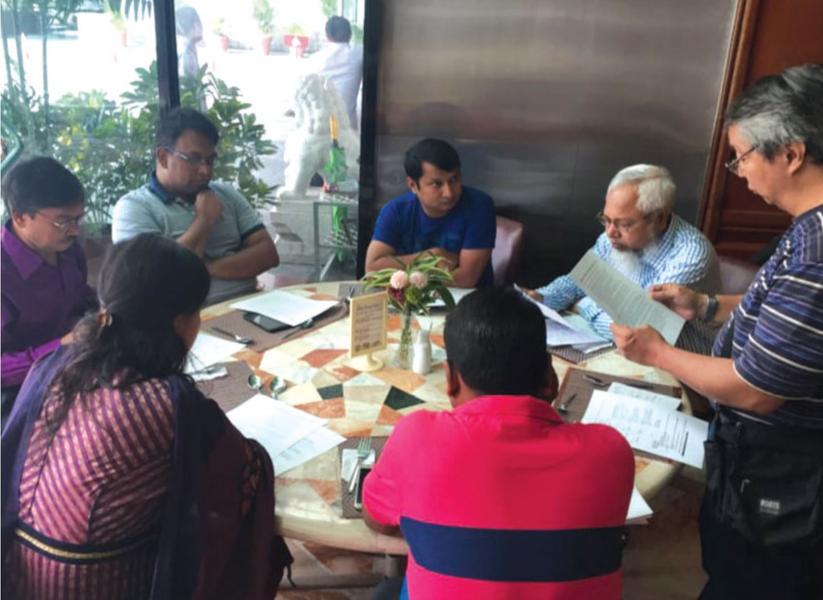 Delegation at DCAAP, Manila, Philippines