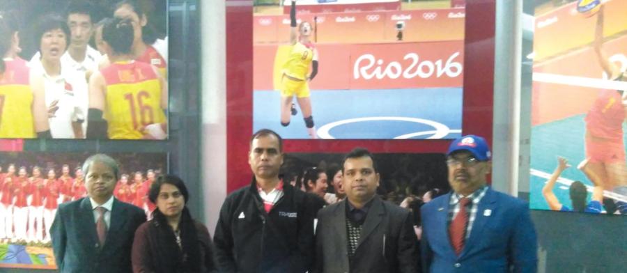 Visit to the National Sports Training Centre, Beijing, China