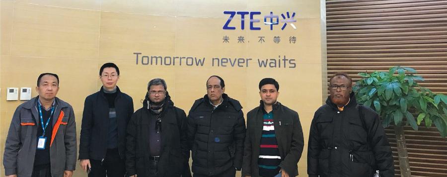 Discussion Session at ZTE Beijing R&D Centre, China