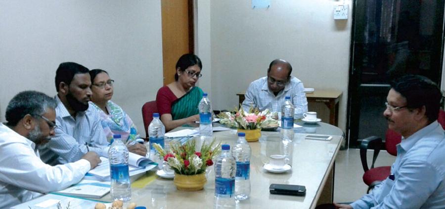 Meeting at Ashutosh College, Kolkata, India