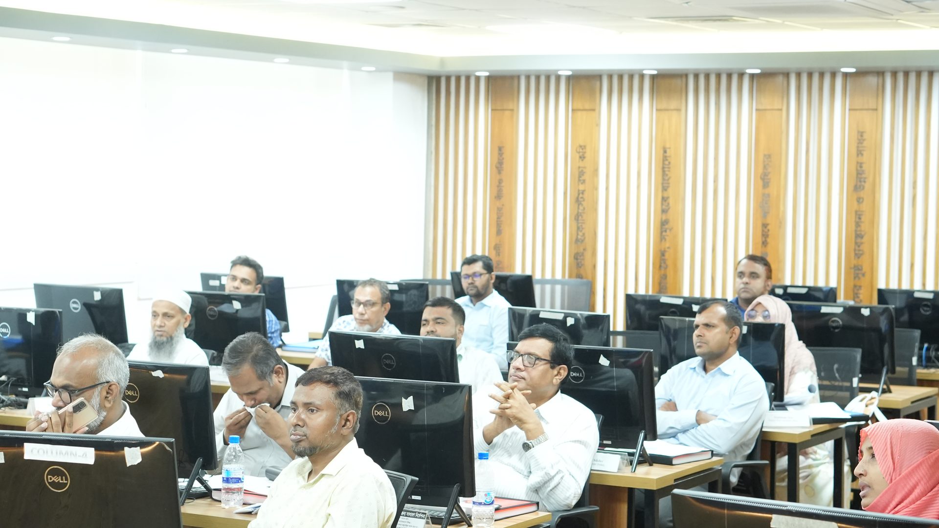 Interactive discussion during the community engagement session