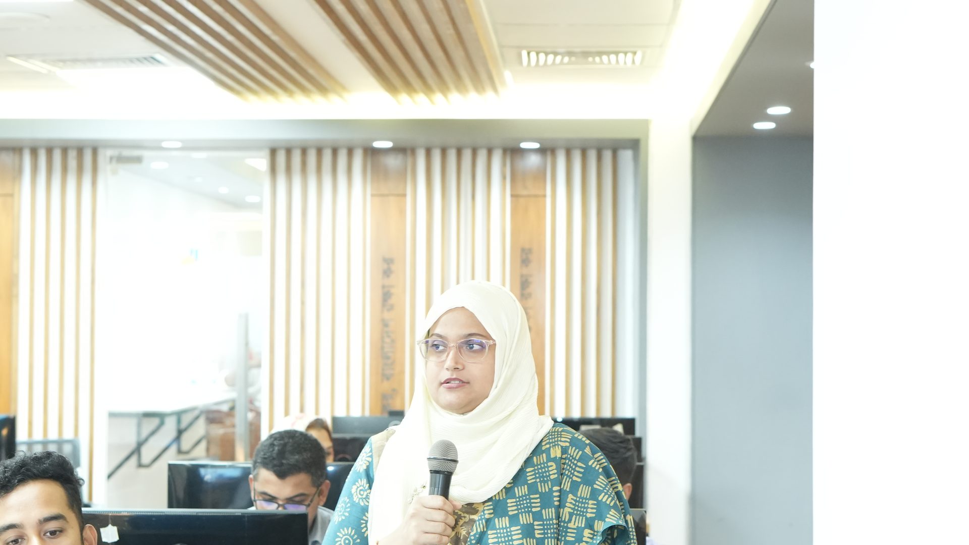 Participants introducing themselves during the inaugural session