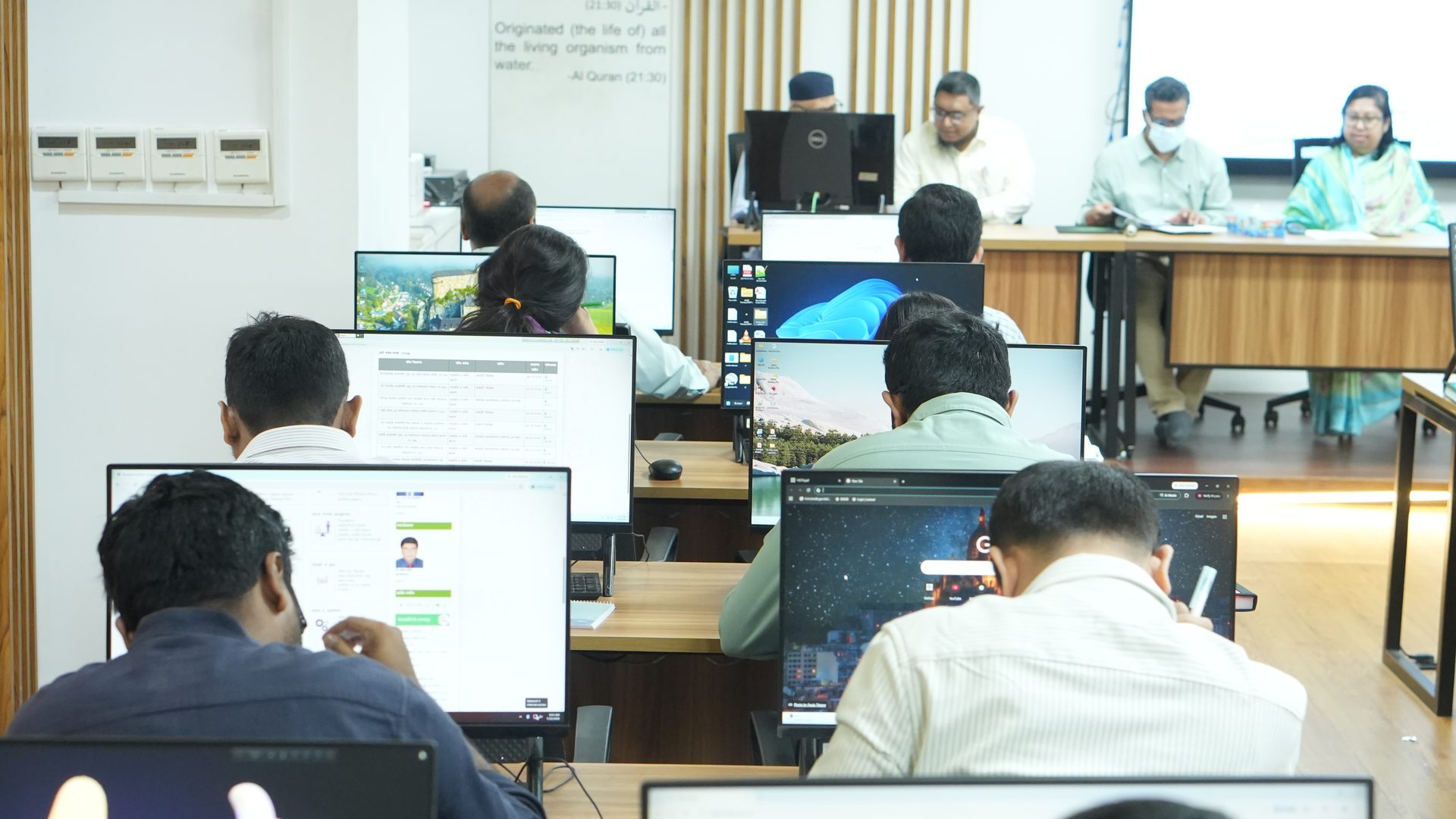 Classroom session on DPP structuring at the Central ICT Lab