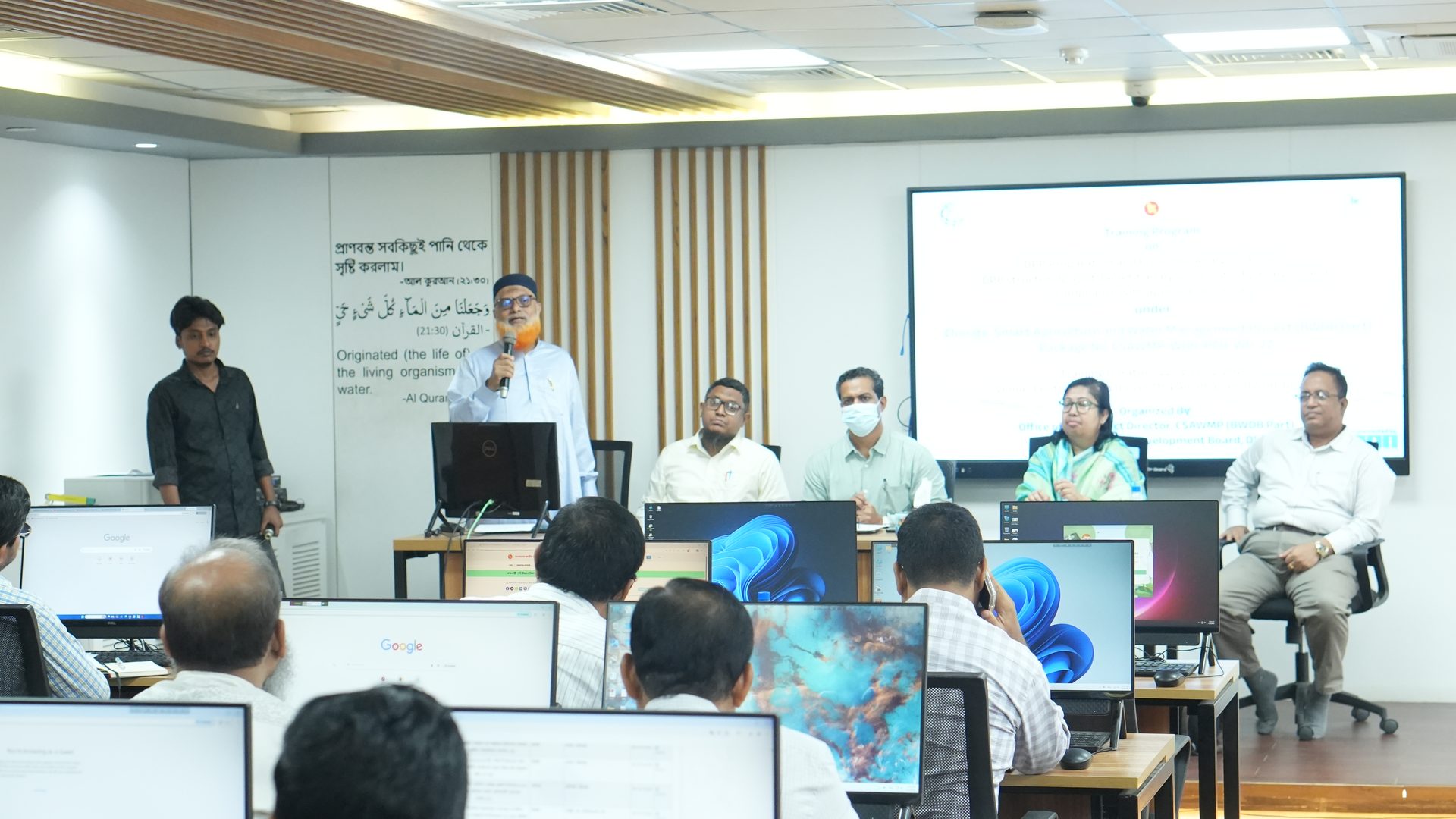 Classroom session on the logical framework matrix