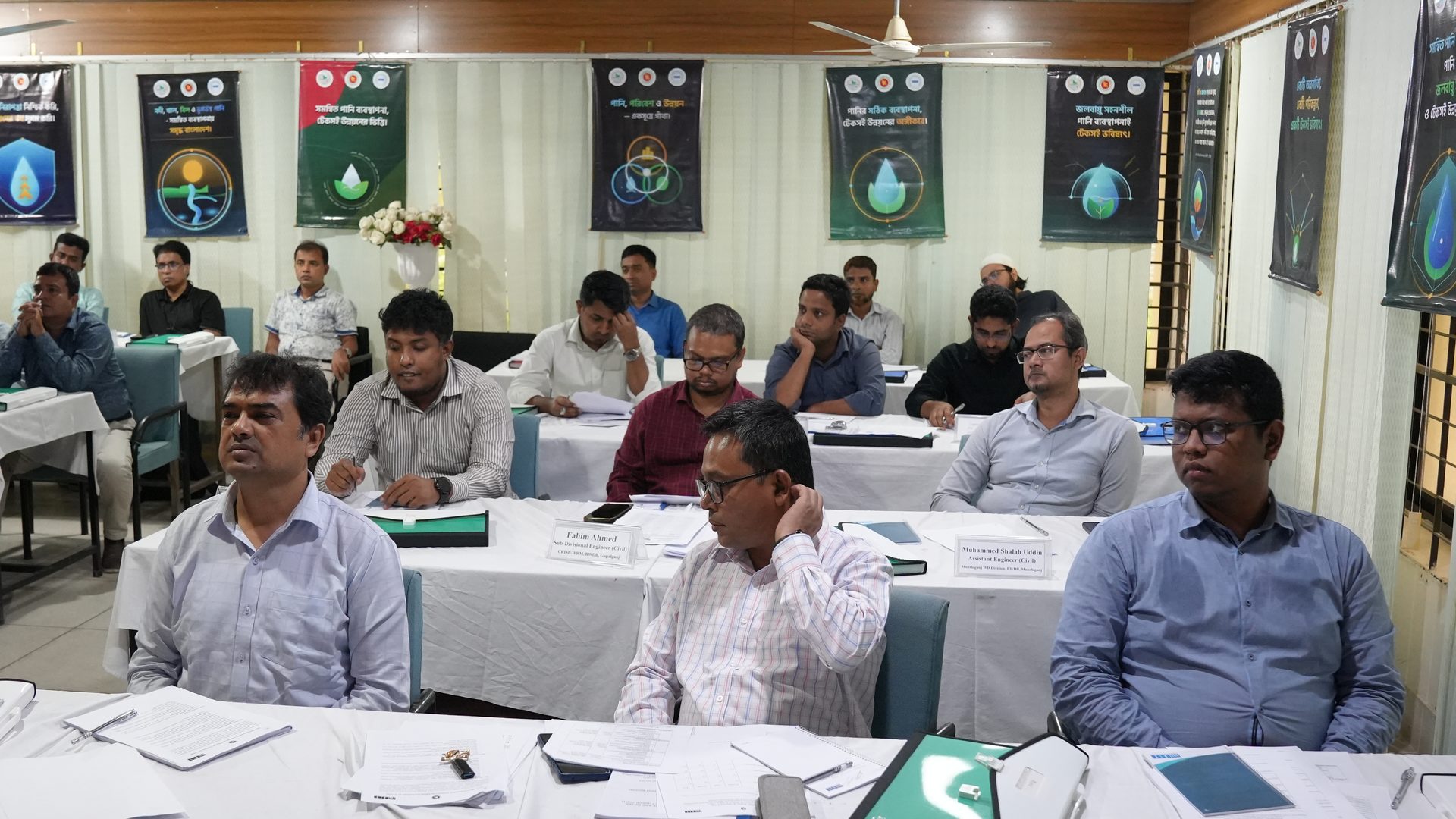 Session on construction scheduling and progress monitoring