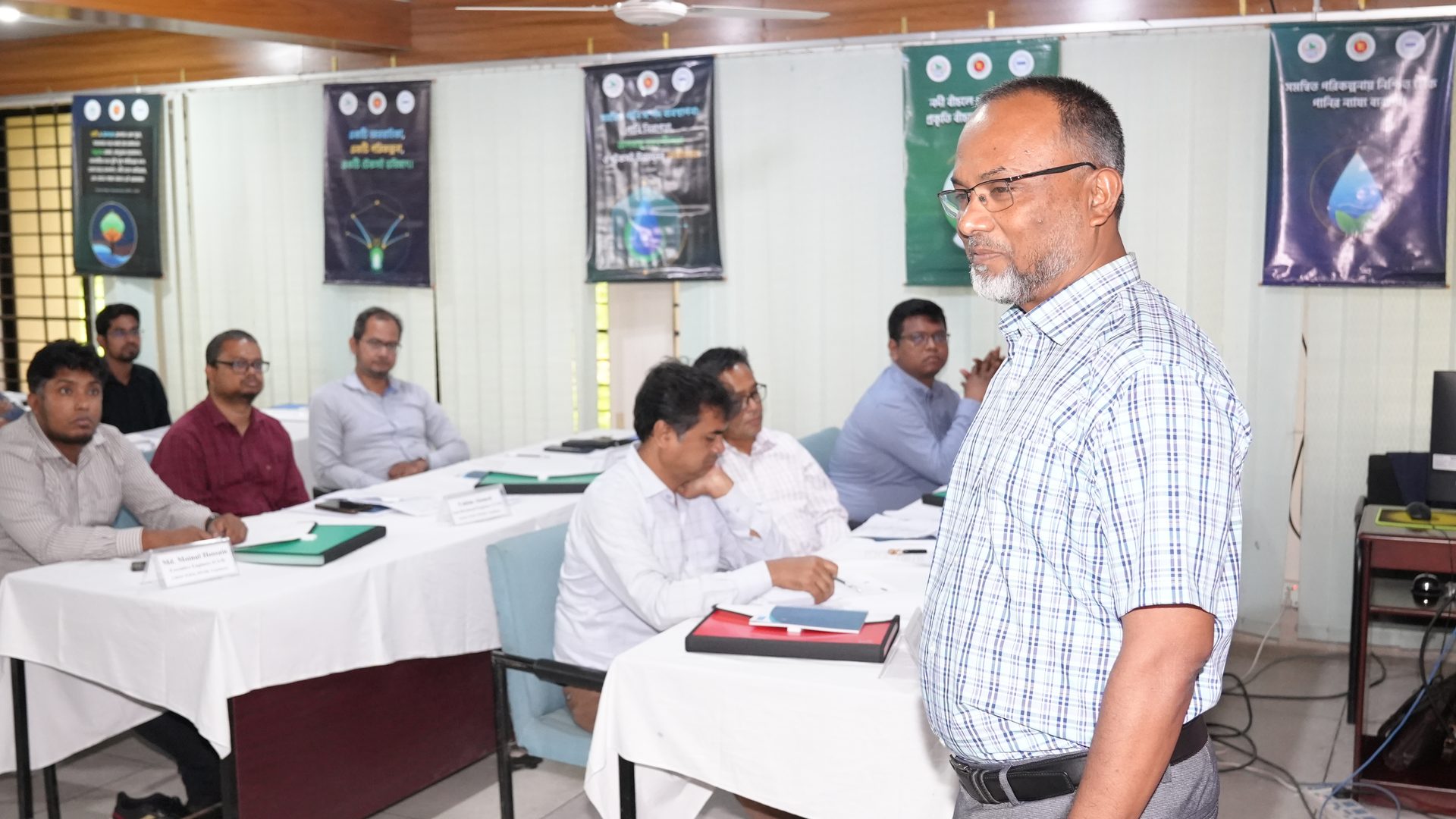 Session on tracking physical and financial progress