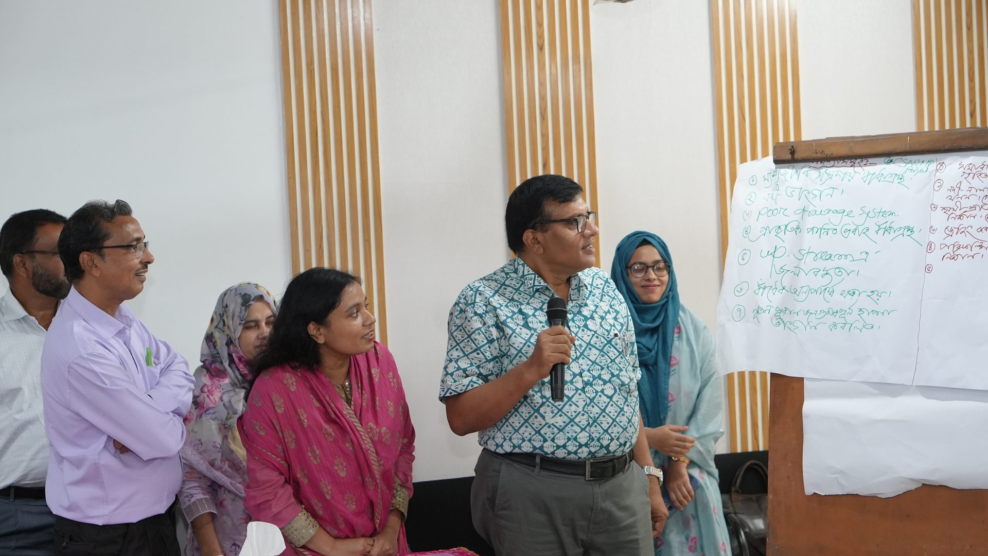 Second VIPP poster presentation by a participant group