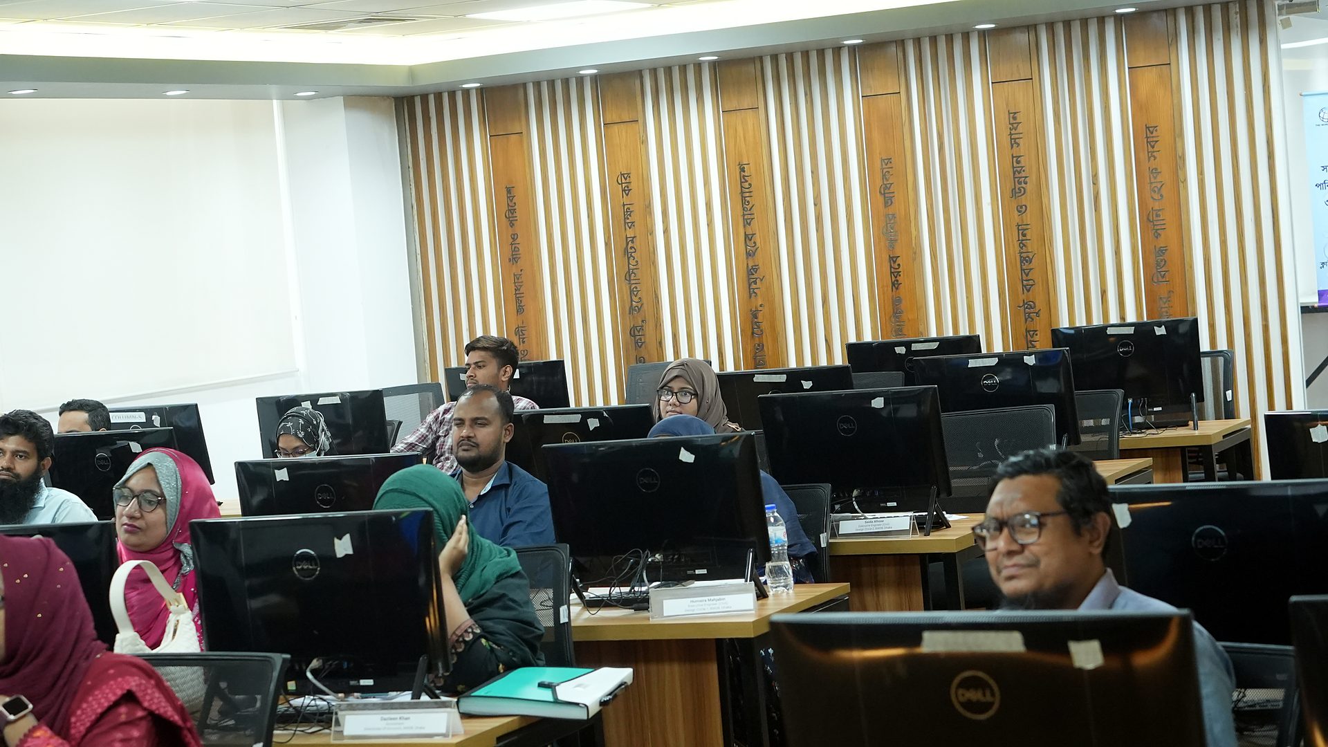Participants in discussion