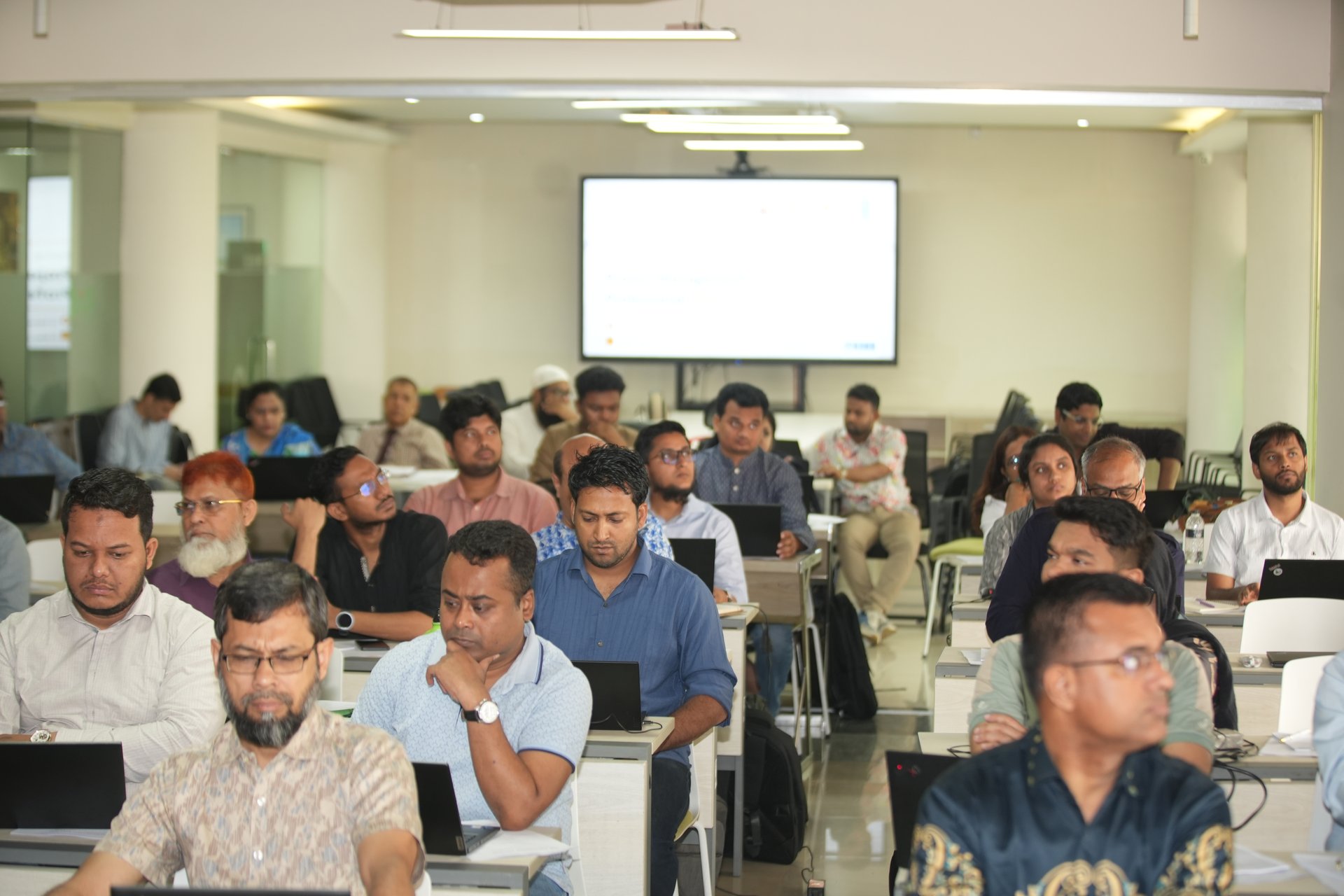 a2i officials engaged in the inaugural session