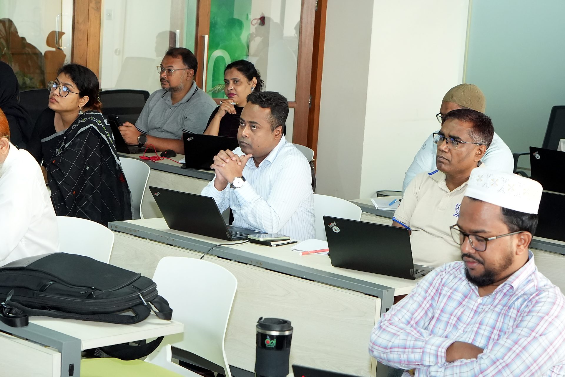 Participants in discussion