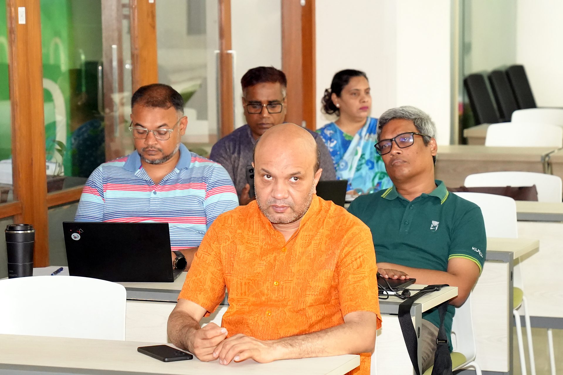 Participants in discussion