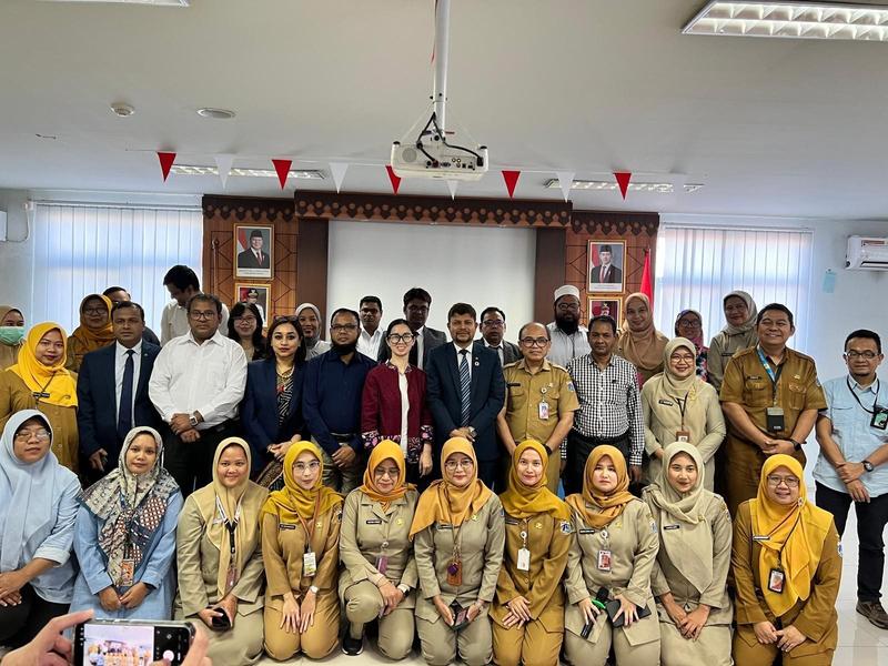 Experience sharing session at Puskesmas Tanjung Priok