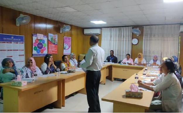 Participants attending an academic session on Rational Drug Use