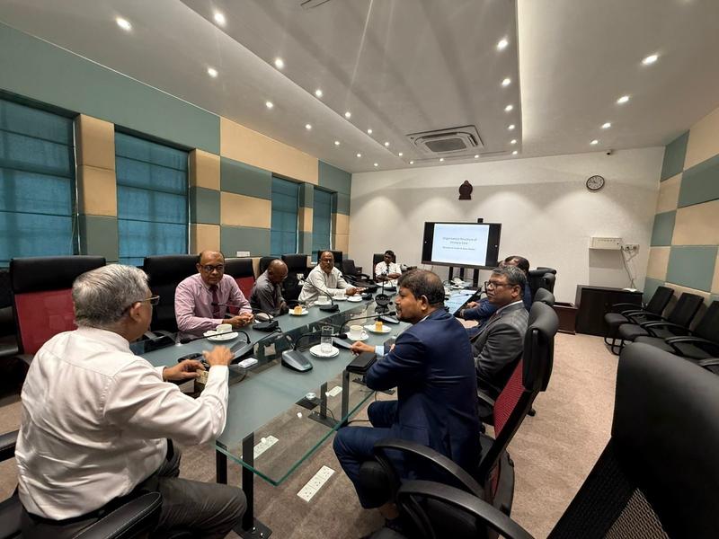 Experience sharing session at the Ministry of Health, Sri Lanka